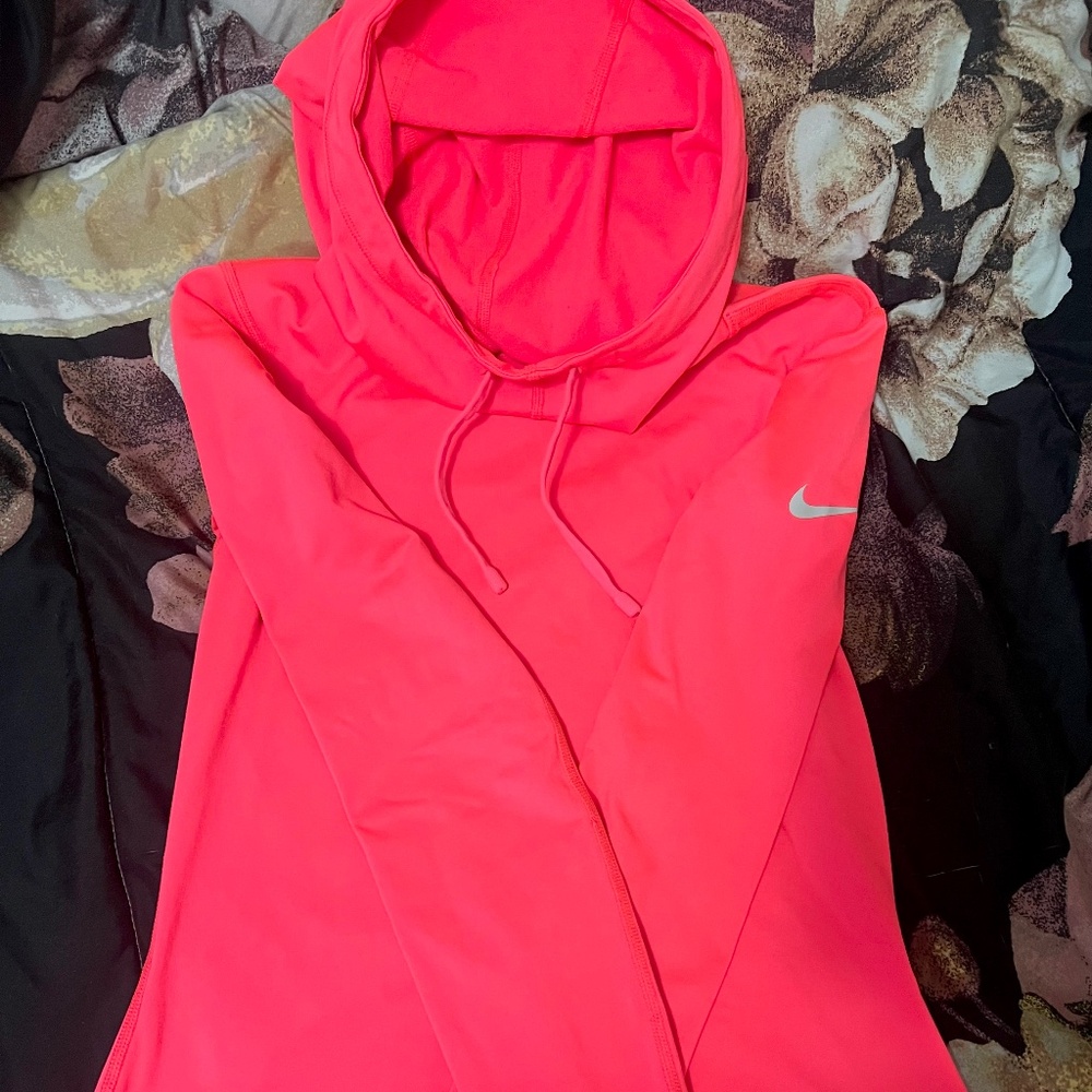 Women’s Nike Pro Dri Fit Hot Pink Long Sleeve